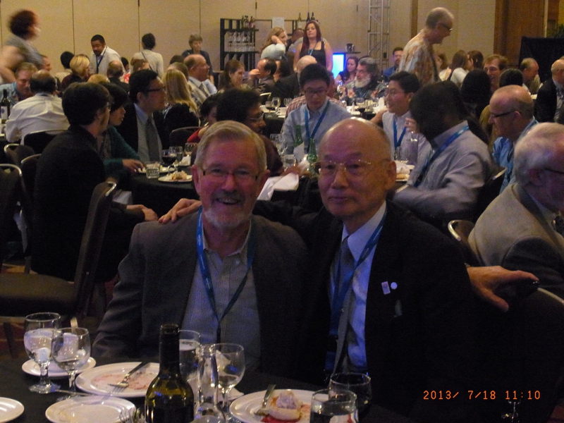 大村 智先生がAmerican Society of PharmacognosyのNorman R Farnsworth Research Achievement Awardを受賞した際の写真4