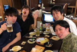 新しく加わった君嶋先生、Paul君の歓迎会の写真6